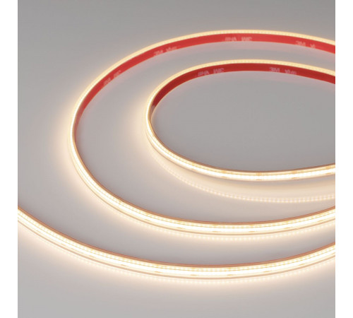 Светодиодная лента герметичная Arlight COB-PS-X400-7mm 24V Warm3000 (7.2 W/m, IP67, 5m) 041699(1)