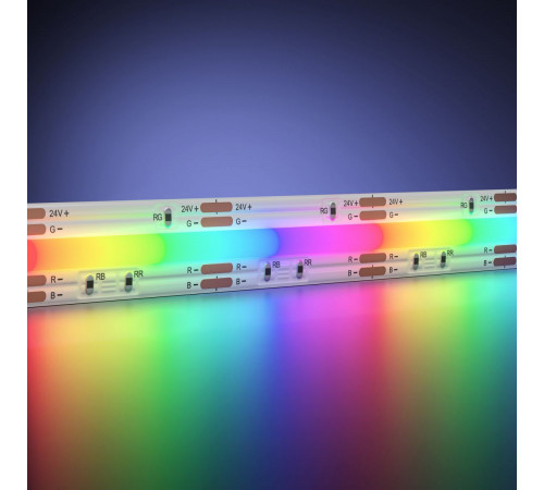 Светодиодная лента Maytoni Ultra 24В COB 14Вт/м RGB 5м IP20 201217