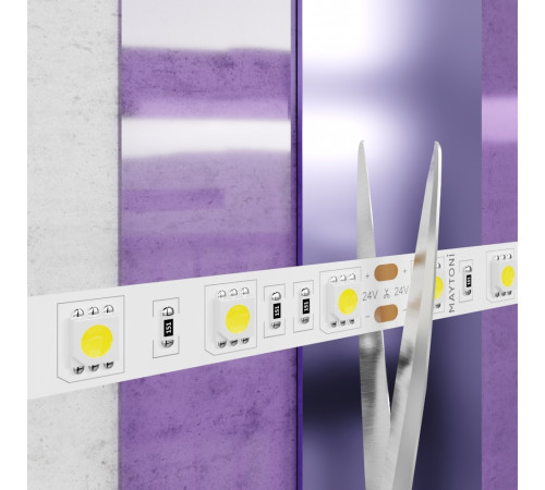 Светодиодная лента Maytoni Technical 24В 5050 14,4Вт/м 3000K IP20 10168