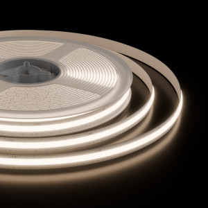 Светодиодная лента Apeyron 24В, 10 Вт/м, 700 лм/м,4000К, COB, 528 д/м, CRI90+, Free Cut, IP20, 5м 00-398