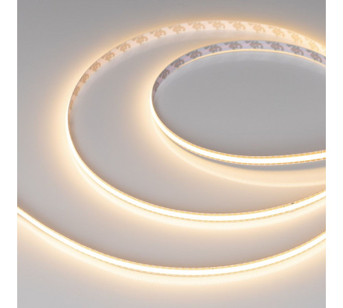 Светодиодная лента Arlight COB-X544-8mm 24V Warm3000 (11 W/m, IP20, 5m, FreeCut) 043414(1)