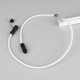 Светодиодная лента герметичная Arlight MOONLIGHT-PRO-SIDE-X360-20x20mm 24V RGB (12 W/m, IP67, 10m, wire x2) (Вывод боковой) 054983
