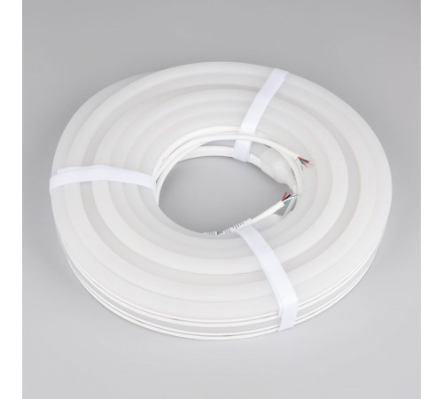 Светодиодная лента герметичная Arlight MOONLIGHT-PRO-SIDE-X336-12x24mm 24V RGBW-Day (12 W/m, IP68, 10m, wire x2) (Вывод прямой) 055329