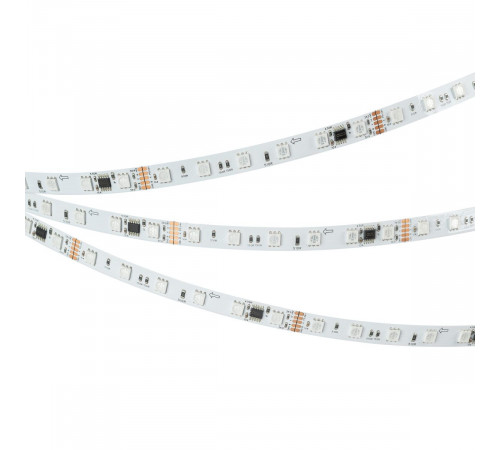 Светодиодная лента Arlight DMX-B60-10mm 24V RGB-PX6 (14 W/m, IP20, 5m)  039183(1)