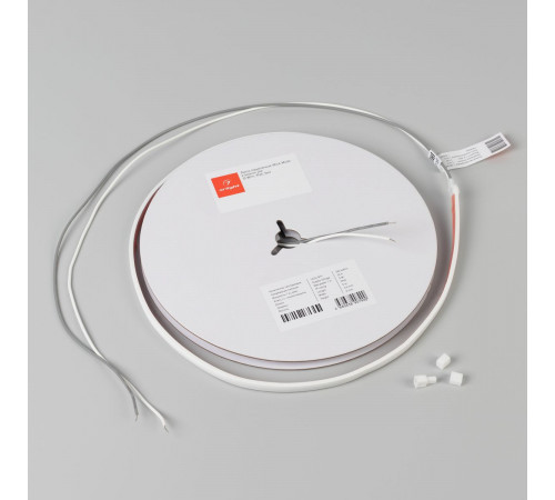 Светодиодная лента герметичная Arlight VELA-M240-2.5x6mm 24V Warm3000 (5 W/m, IP65, 5m) 053268