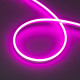 Светодиодная лента герметичная Arlight HALO-SIDE-A168-6x13mm 24V Pink (10 W/m, IP67, 2835, 5m) (Силикон) 061562