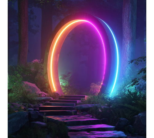 Комплект светодиодной ленты Apeyron 220В 12Вт/м, RGB, SMD5050, 60д/м, 5м, IP65 10-146 (контроллер - 1шт, заглушка - 1шт, крепеж - 5шт)