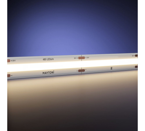 Светодиодная лента Maytoni Ultra 24В COB 15Вт/м 3000K 5м IP20 201224 Светодиодная лента Maytoni Ultra 24В COB 15Вт/м 3000K 5м IP20 201224