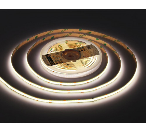 Светодиодная лента Ambrella Light Illumination COB 608Led/ 12W m/ 24V IP20 CCT 3000-6500K/ 5m*8mm*2.2mm (3 конт.) GS4901