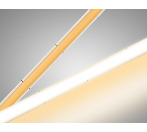 Светодиодная лента Ambrella Light COB 400Led/10W m/ 24V IP20 3000K/ 5m*5mm*2.1mm (2 конт.) GS4611