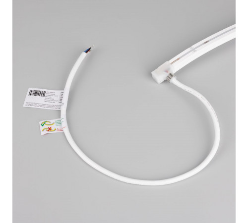 Светодиодная лента герметичная Arlight MOONLIGHT-PRO-TOP-X336-13x12mm 24V RGBW-Day (12 W/m, IP67, 10m, wire x2) (Вывод боковой) 055311
