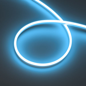 Светодиодная лента герметичная Arlight HALO-SIDE-A168-6x13mm 24V Lake Blue (10 W/m, IP67, 2835, 5m) (Силикон) 061560