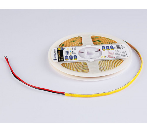 Светодиодная лента Ambrella Light Illumination COB 400Led/10W m/ 24V IP20 4500K/ 5m*5mm*2.1mm (2 конт.) GS4612