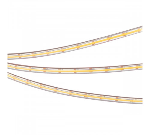 Светодиодная лента герметичная Arlight COB-PS-X400-7mm 24V White6000 (7.2 W/m, IP67, 5m) 041698(1)