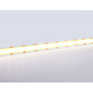 Светодиодная лента Ambrella Light Illumination COB 616Led/19W m/ 24V IP20 4500K/ 5m*12mm*2mm (2 конт.) GS4802