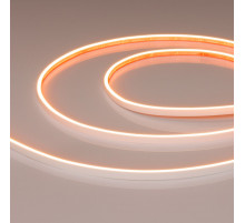 Светодиодная лента герметичная Arlight VELA-M240-2.5x6mm 24V Warm2400 (5 W/m, IP65, 5m) 053270