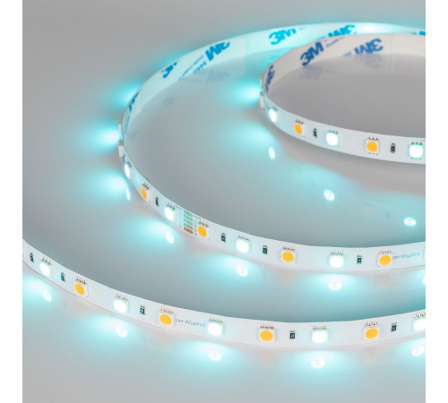 Светодиодная лента Arlight RT-B60-10mm 24V RGBW-Warm (14.4 W/m, IP20, 5m) (Открытый) 018327(3)