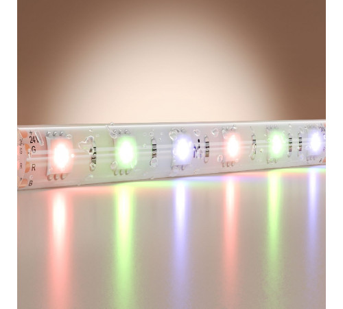 Светодиодная лента Maytoni Base 24В 5050 14,4Вт/м RGB 5м IP65 201198 Светодиодная лента Maytoni Base 24В 5050 14,4Вт/м RGB 5м IP65 201198
