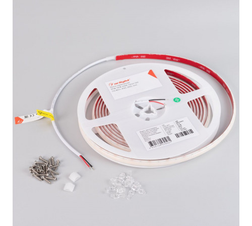 Светодиодная герметичная лента Arlight RTW-SEW-A308-10mm 24V Warm2400 (14 W/m, IP65, 2835, 5m) 053508