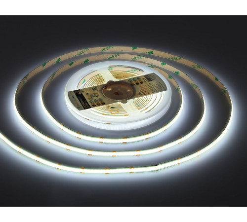 Светодиодная лента Ambrella Light Illumination COB 608Led/ 12W m/ 24V IP20 CCT 3000-6500K/ 5m*8mm*2.2mm (3 конт.) GS4901
