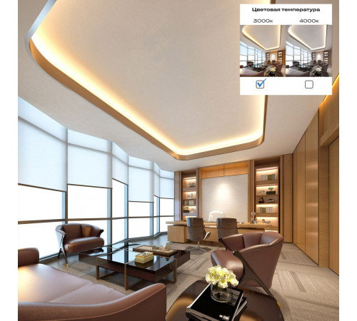 Светодиодная лента ST Luce 24В 14,4Вт/м 3000К 5м IP20 ST5001.314.20