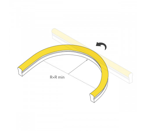 Светодиодная лента герметичная Arlight HALO-SIDE-A168-6x13mm 24V Green (10 W/m, IP67, 2835, 5m) (Силикон) 061566