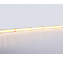 Светодиодная лента Ambrella Light Illumination COB 528Led/14W m/ 24V IP20 3000K/ 5m*10mm*2mm (2 конт.) GS4751