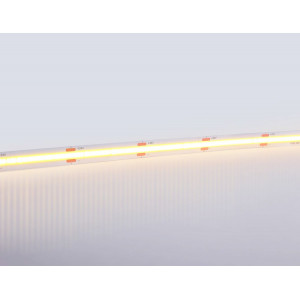 Светодиодная лента Ambrella Light Illumination COB 528Led/14W m/ 24V IP20 3000K/ 5m*10mm*2mm (2 конт.) GS4751