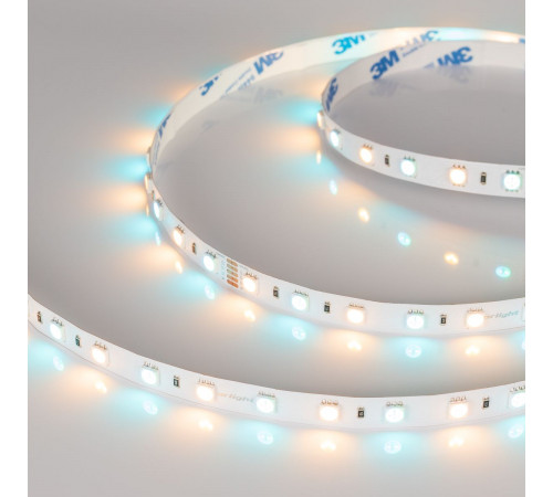 Светодиодная лента Arlight RT-B60-10mm 24V RGBW-Warm (14.4 W/m, IP20, 5m) (Открытый) 018327(3)
