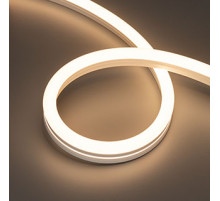 Светодиодная лента герметичная Arlight MOONLIGHT-PRO-SIDE-X320-12x24mm 48V Warm3000 (10 W/m, IP67, 30m, wire x2) (Вывод боковой) 061059