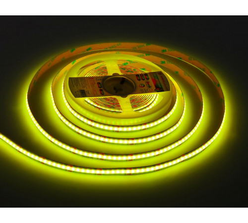 Светодиодная лента Ambrella Light Illumination COB 576Led/ 14W m/ 24V IP20 RGB/ 5m*10mm*3mm (4 конт.) GS4951