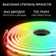 Светодиодная лента Apeyron SPI (бегущая волна) 24В 14,4Вт/м COB, 840д/м 725лм/м RGBW CRI90+ IP20 5м 00-460