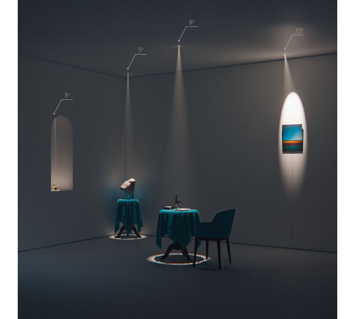 Модуль светодиодный 5W 4000K СУПЕРУЗКИЙ 3° Lightstar Stella Base 075054