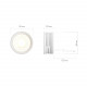 Светодиодный модуль Denkirs Slim LED 7W 3000К DK3000-7W dim