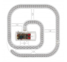Светодиодный модуль с драйвером и линзованным рассеивателем на магнитах с ДУ /APP /RGB Novotech Color 357793