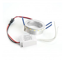 Кольцо с диодами для замены светильников с подсветкой Feron LB-1225 3W 15LED SMD2835 4000K 28890