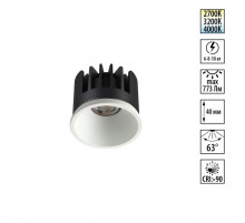 Светодиодный модуль с переключ. цв. температуры и мощности Novotech Diod Mod IP20 LED 6/8/10W 180-265V 2700К\3200К\4000К 359817