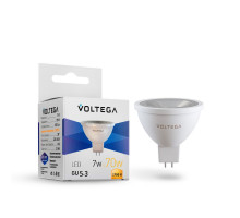Лампа светодиодная Voltega GU5.3 7W 2700K 7258