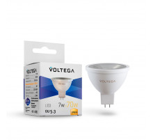 Лампа светодиодная Voltega GU5.3 7W 2700K 7258