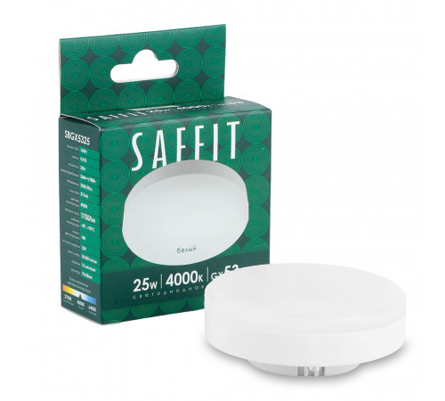 Лампа светодиодная Saffit SBGX5325 GX53 25W 230V 4000K 55285