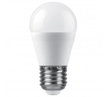 Лампа светодиодная Saffit SBG4520 шар матовый E27 20W 230V 6400K 55278