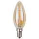 Лампа светодиодная Эра E14 5W 2700K F-LED B35-5W-827-E14 gold Б0027939
