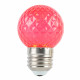 Лампа светодиодная Feron LB-385 шар красный прозрачный E27 1W 230V 52164
