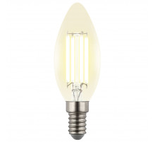 Лампа светодиодная филаментная Uniel LED-C35-4W/3000K/E14/CL GLY01TR UL-00011936