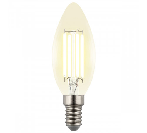 Лампа светодиодная филаментная Uniel LED-C35-4W/3000K/E14/CL GLY01TR UL-00011936