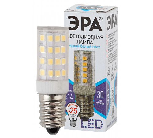 Лампа светодиодная Эра E14 3,5W 4000K LED T25-3,5W-CORN-840-E14 Б0028745 Лампа светодиодная Эра E14 3,5W 4000K LED T25-3,5W-CORN-840-E14 Б0028745