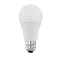 Лампа светодиодная Eglo E27 9,5W 3000K груша матовая 11714