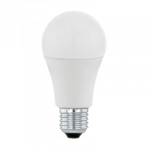 Лампа светодиодная Eglo E27 9,5W 3000K груша матовая 11714