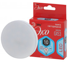 Лампа светодиодная Эра GX53 10W 4000K ECO LED GX-10W-840-GX53 Б0036544
