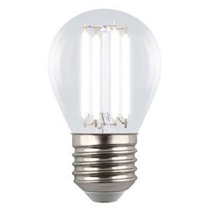 Лампа светодиодная филаментная Uniel LED-G45-4W/4000K/E27/CL GLY01TR UL-00011941